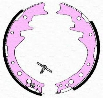 MAGNETI MARELLI 360219192056 -  Тормозные колодки